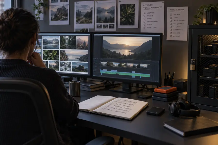 Reviewed AI video concept with clearer fictional framing