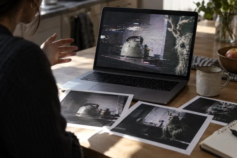 Ein grober KI-Videobeitrag mit wenig Kontext