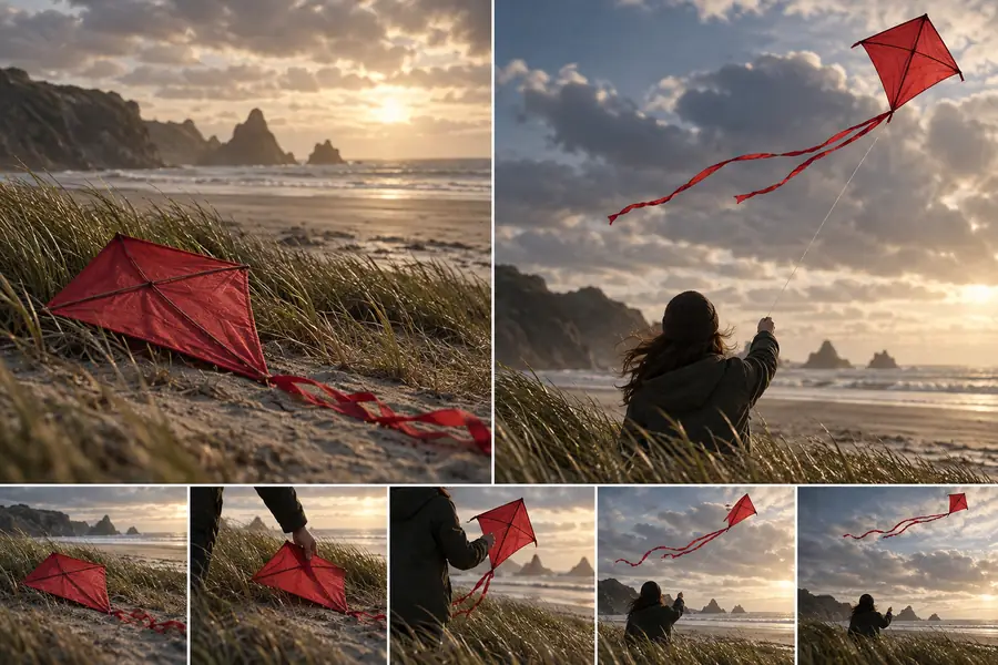 Animated scene result with camera movement