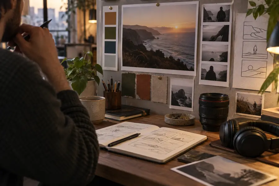 Still visual reference prepared for an online video workflow